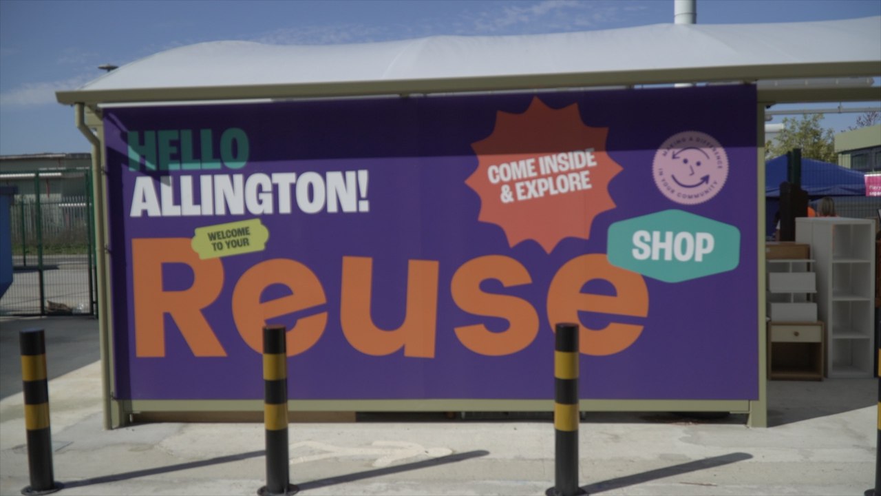 A new reuse shop has been opened by Kent County Council