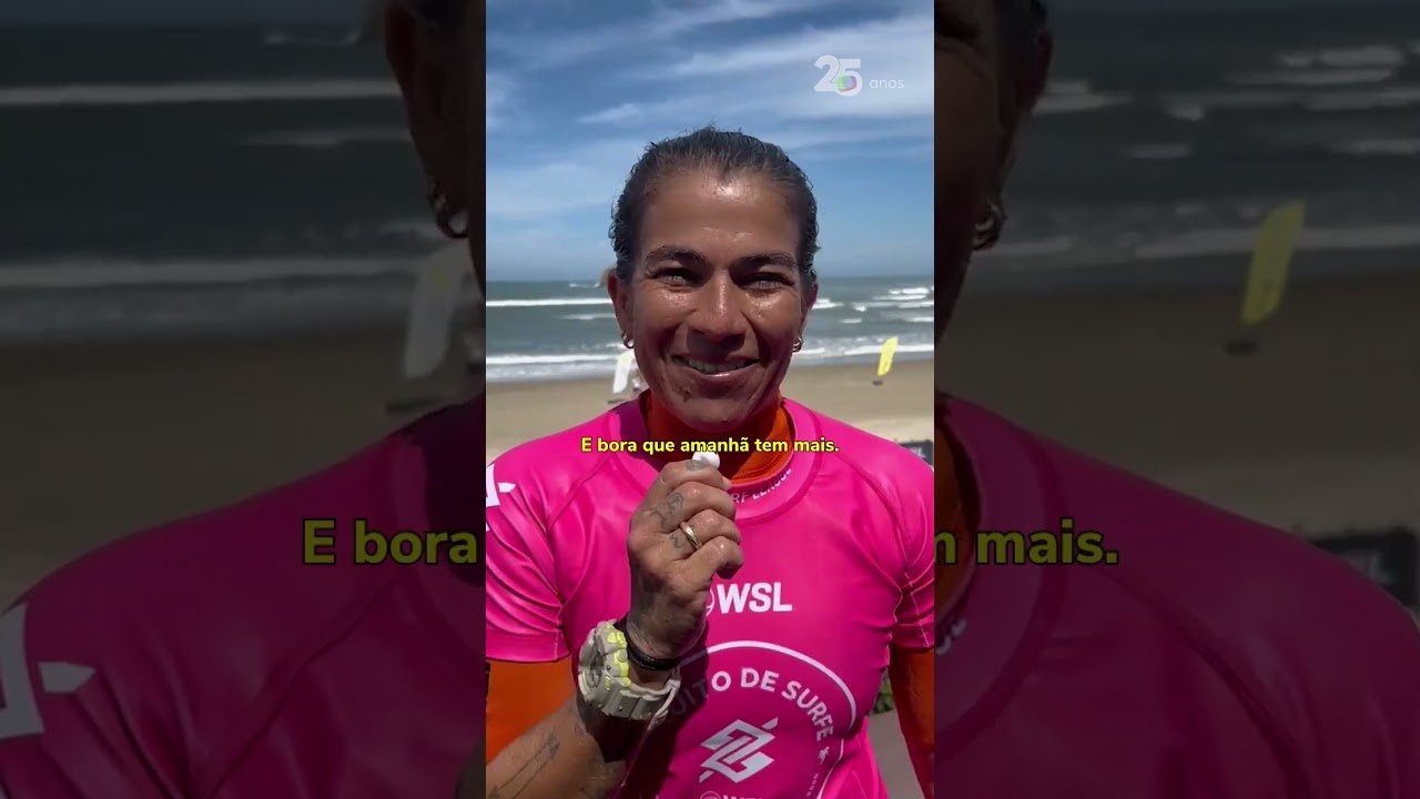 Classificada em estreia histórica, Silvana Lima exalta nova geração de surfistas: ‘Vindo com tudo’