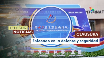 China culmina Foro Xiangshan de alto nivel