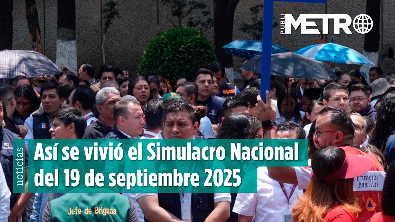 Así se vivió el Simulacro Nacional del 19 de septiembre 2025
