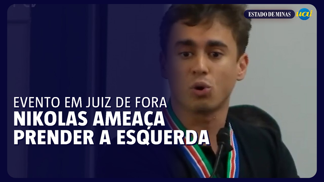 Nikolas ameaça prender a esquerda caso a direita volte à presidência