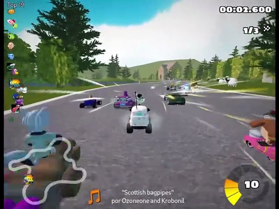 SuperTuxKart LINUX Español - SWEET TOOTH SMALL BRAWL #linux #linuxgaming #TWISTEDMETAL - RJ ANDA #2