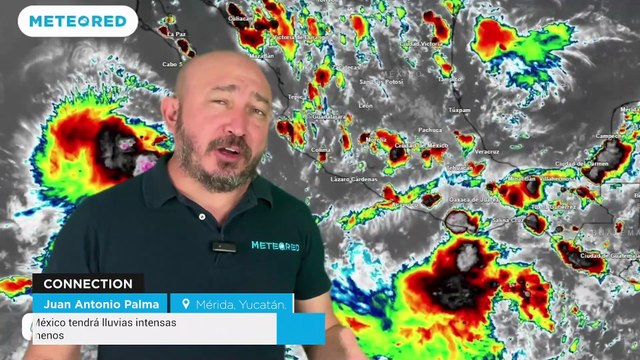Entre el sábado y el domingo México tendrá lluvias intensas por onda tropical y otros fenómenos