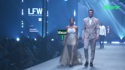 Thomas Meunier défile à la Lux Fashion Week