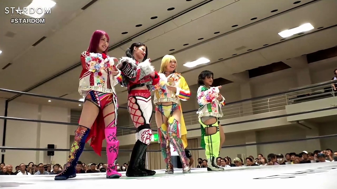 Hanan, Saya Iida, Momo Kohgo, Bea Priestley vs. Saya Kamitani, Momo Watanabe, Konami, Rina (STARDOM 2025.09.14)