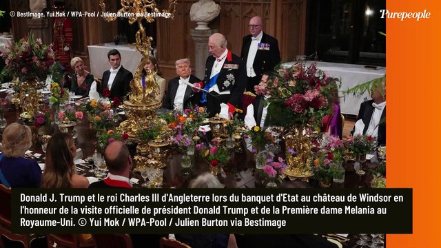La France s'est incrustée au dîner d'Etat à Windsor : le roi Charles III a mis les petits plats dans les grands pour le président américain