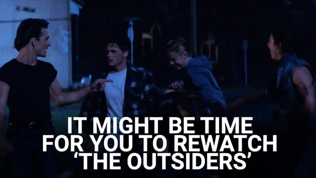 We Rewatched 'The Outsiders' For The First Time In Years, And We Don't Think We Ever Appreciated This Movie Enough