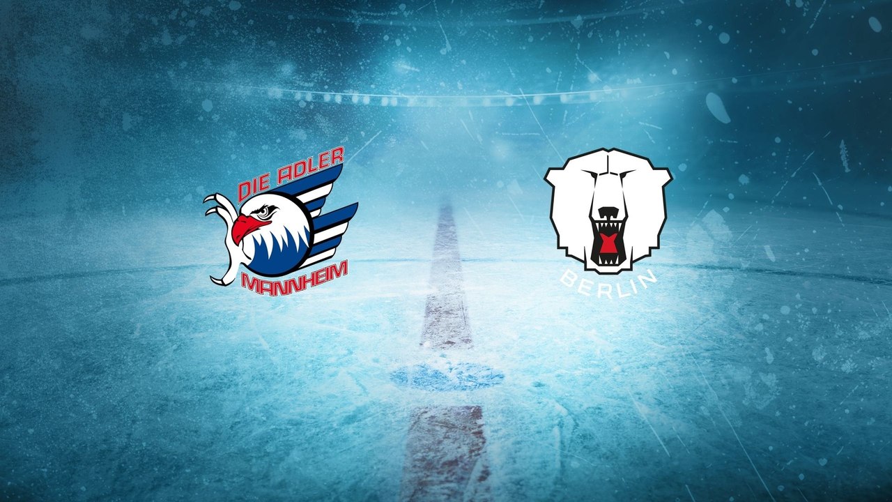 Highlights von Adler Mannheim - Eisbären Berlin