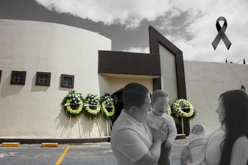 Entre flores blancas despiden a la familia regia tras trágico accidente en Cancún