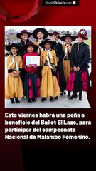 Esta viernes habrá una peña a beneficio del Ballet El Lazo, para participar del campeonato Nacional de Malambo Femenino.