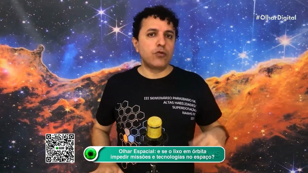 Olhar Espacial: e se o lixo em órbita impedir missões e tecnologias no espaço?