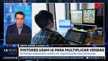 amy Dana: Pintores usam IA para multiplicar vendas de obras | IA NEWS