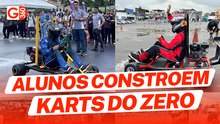Estudantes da rede pública constroem KARTS do ZERO