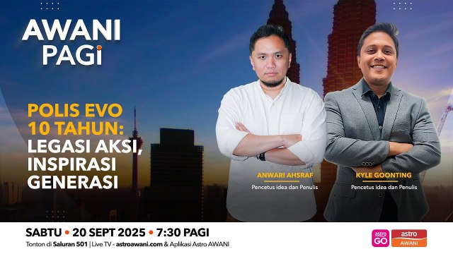 AWANI Pagi: Polis Evo 10 Tahun - Legasi aksi, inspirasi generasi