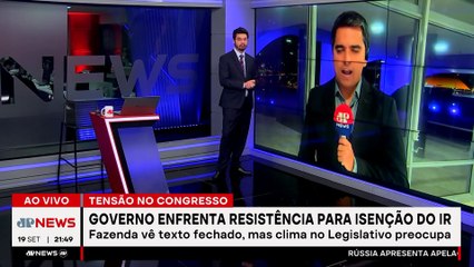 Isenção do IR: governo enfrenta resistência no Congresso