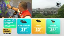Copeco pronostica lluvias para este fin de semana por vaguada en superficie