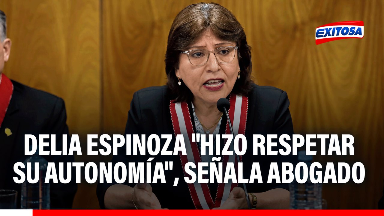 Delia Espinoza "hizo respetar su autonomía" al no restituir a Patricia Benavides, según abogado