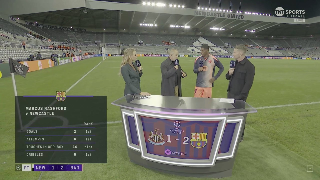Newcastle vs. Barcelona | Champions League 2025/26 | POST-MATCH