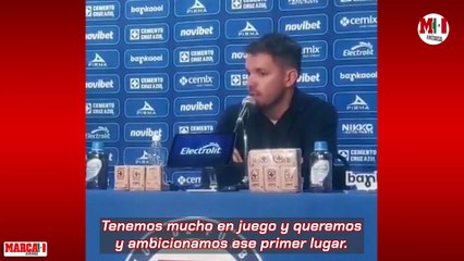 Nicolás Larcamón sobre el liderato momentáneo del equipo tras derrotar a Juárez