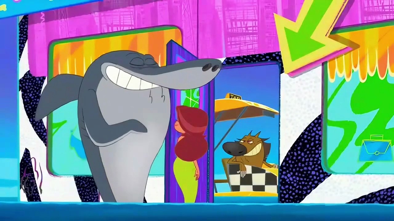 A Zany Chase: Shark vs. Hyena!