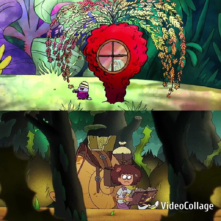 Chowder X Amphibia asustados