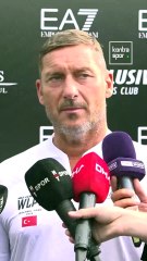 Totti: "İstanbul'a gelmek benim için her zaman çok büyük zevk"