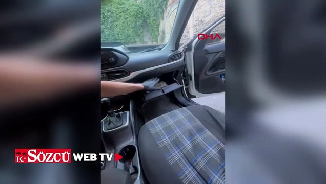 Beşiktaş'ta şüphe üzerine durdurulan otomobilin gizli bölmesinden uyuşturucu çıktı