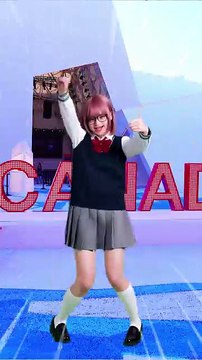 2.5次元の誘惑ED「Watch Me」－大阪関西万博　カナダ館前　2.5-Dimensional Temptation Ending Theme Watch Me - In front of the Canadian Pavilion at the Osaka Kansai Expo