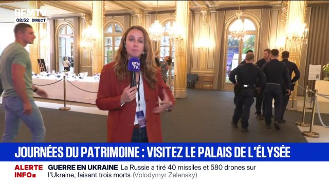 Journées du patrimoine: 10.000 personnes ont pu obtenir des places pour visiter le Palais de l'Élysée