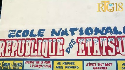 L'Ecole Nationale Rép. des Etats-Unis deja prè pou rantre lekòl la, daprè direktè lekòl la.