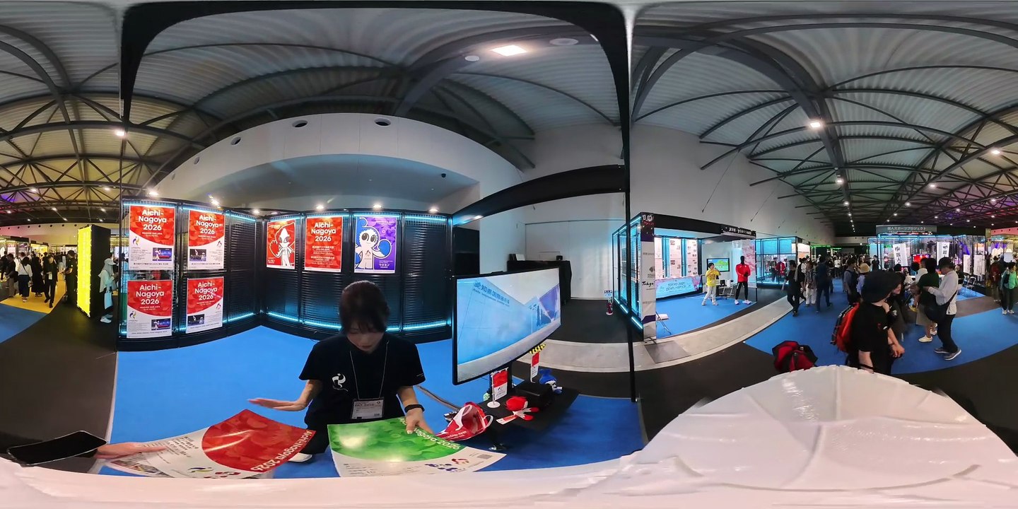 EXPO メッセ「WASSE」で開催された「Sports Future Lab ～スポーツがつくる未来～」に360°カメラを持って行ってきました！ I took my 360° camera to the "Sports Future Lab - The Future Created by Sports" event held at EXPO Messe "WASSE"!