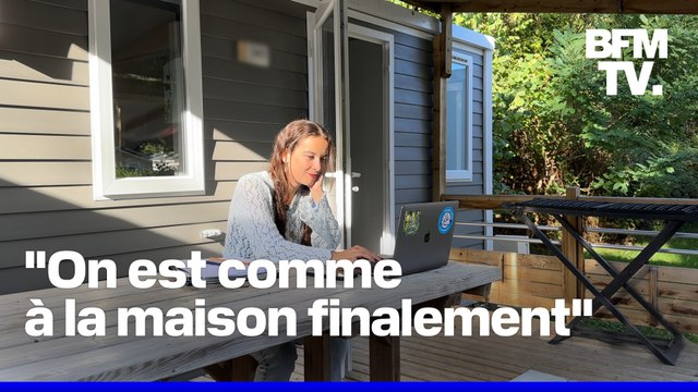 ROBIN DE BFM - Ces étudiants vivent au camping à l’année