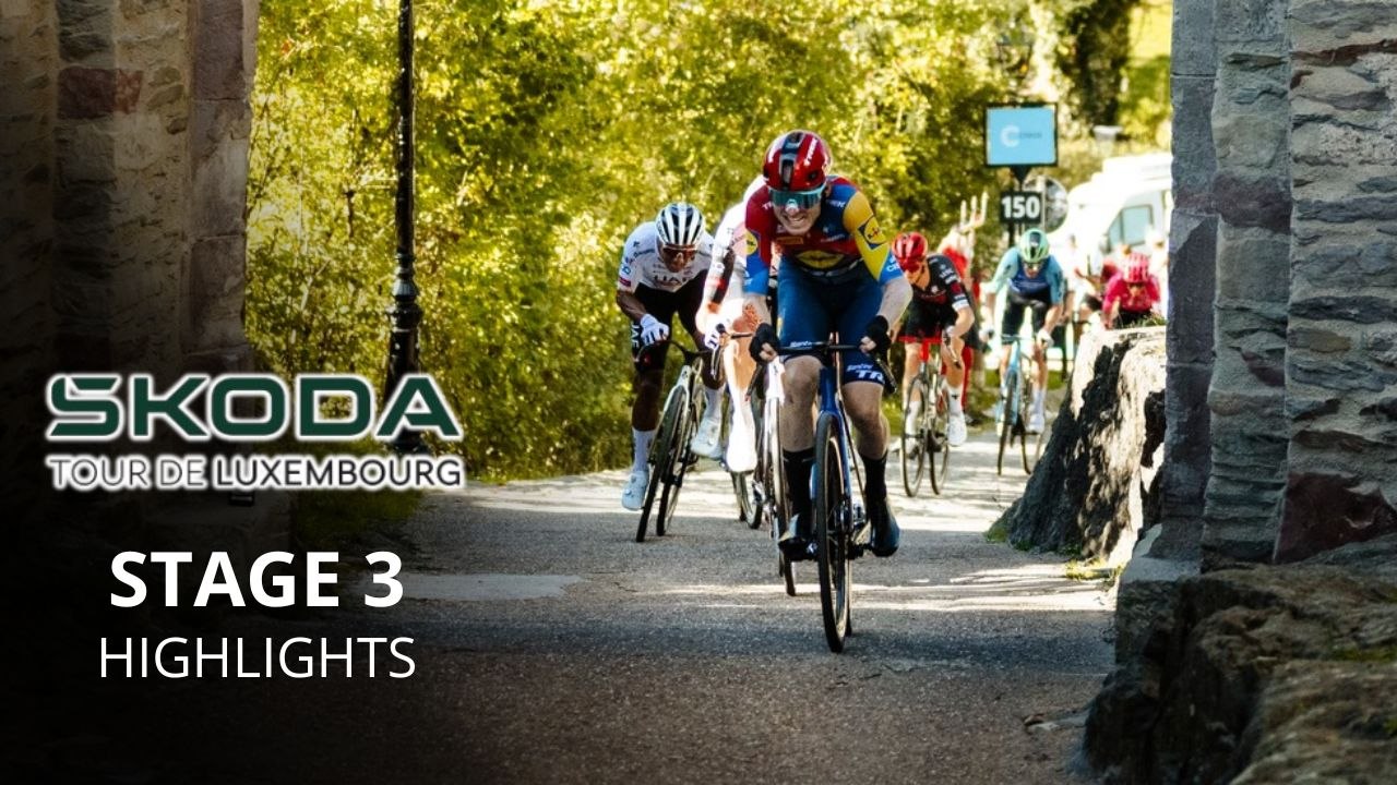 Cyclisme - Skoda Tour de Luxembourg 2025 - Résumé Étape 3 - L'étape reine... fatale à Romain Grégoire !