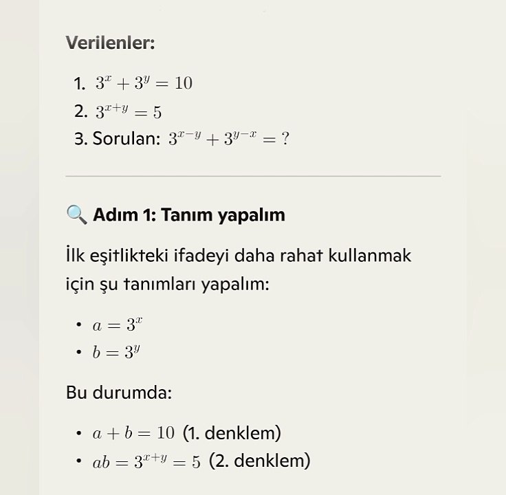 Tyt ayt üslü ifadeler soru çözümü taktikleri