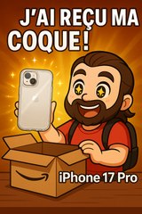 unboxing d’une coque Spigen pour iPhone 17 Pro Max