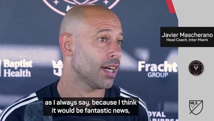 'Hopefully it happens soon' - Mascherano on Messi's contract extension