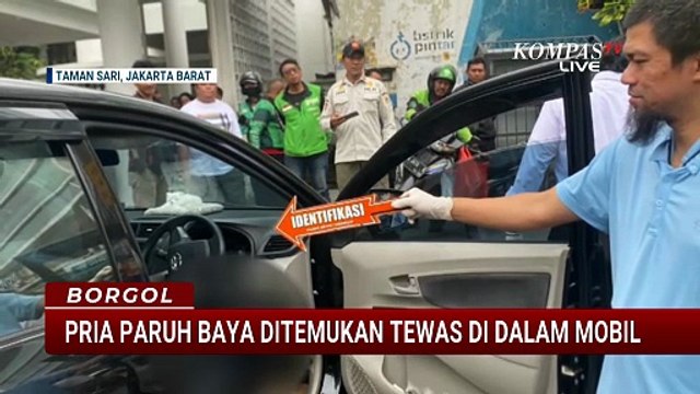 Tak Ada Tanda Kekerasan, Pria Paruh Baya Ditemukan Tewas di Dalam Mobil | BORGOL