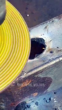 how welders patch large holes in thin metal ｜ stick welding square tubing #howtowelding #welding - Welding Trick