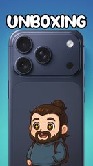 unboxing de l’iPhone 17 Pro Max (Deep Blue)
