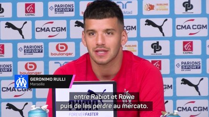 Rulli dément avoir envisagé un départ après la bagarre entre Rabiot et Rowe