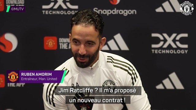 Amorim : Ratcliffe ? Il m'a offert un nouveau contrat