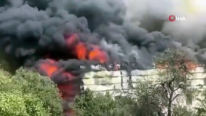 Kayseri’de fabrika yangını: Ekipler müdahale ediyor