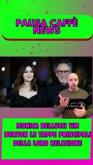 Monica Bellucci Tim Burton le tappe principali della loro relazione