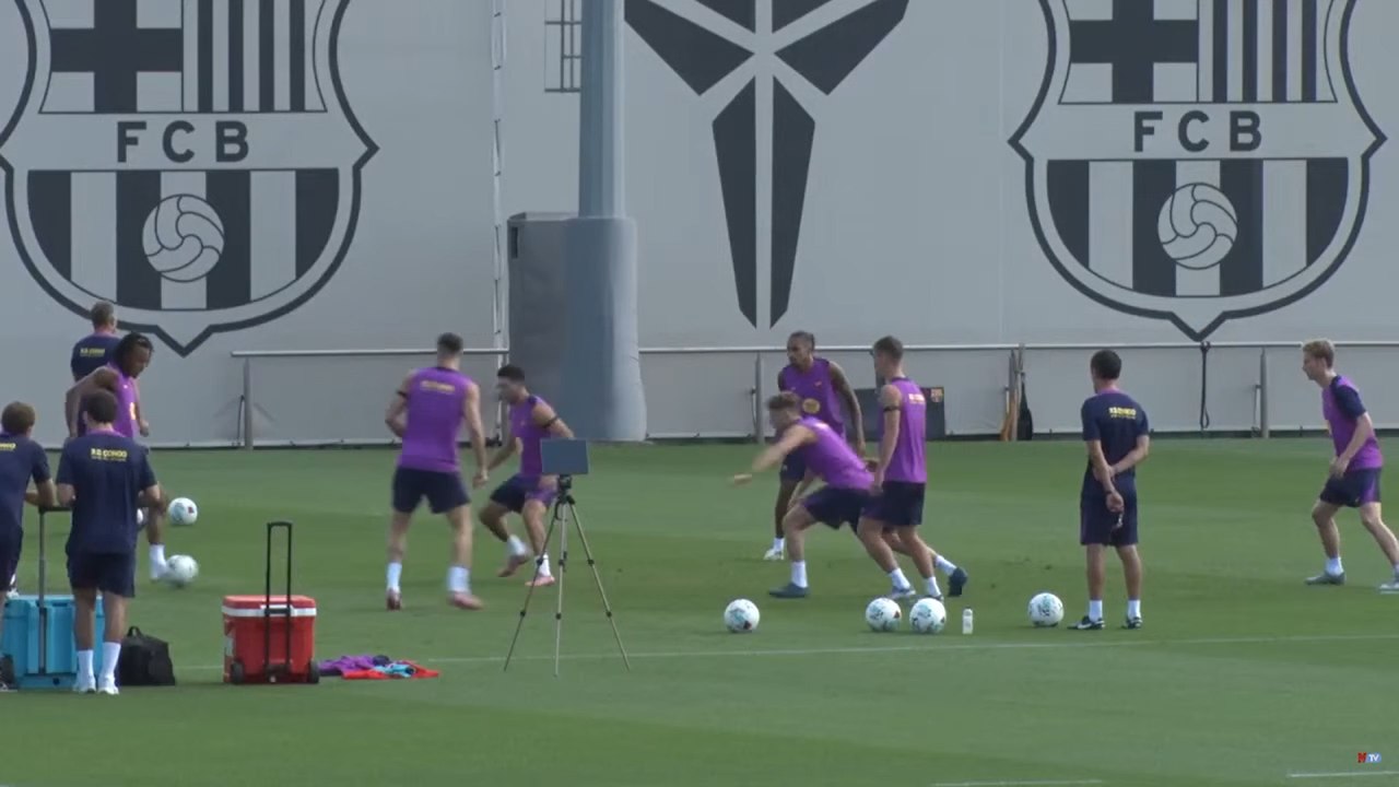 El Barça se entrena sin Cubarsí, Balde, Gavi y Lamine Yamal