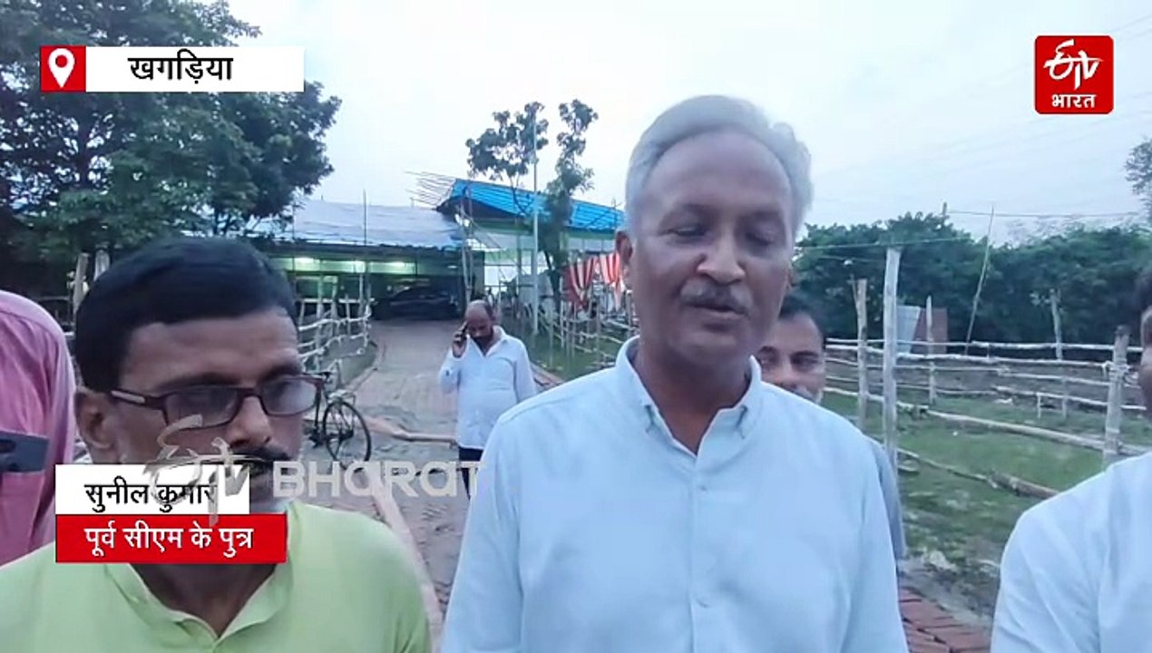 पूर्व CM की प्रतिमा को अनावरण का इंतजार, नीतीश कुमार के आगमन को लेकर 2 महीने से बनकर खड़ा है पंडाल