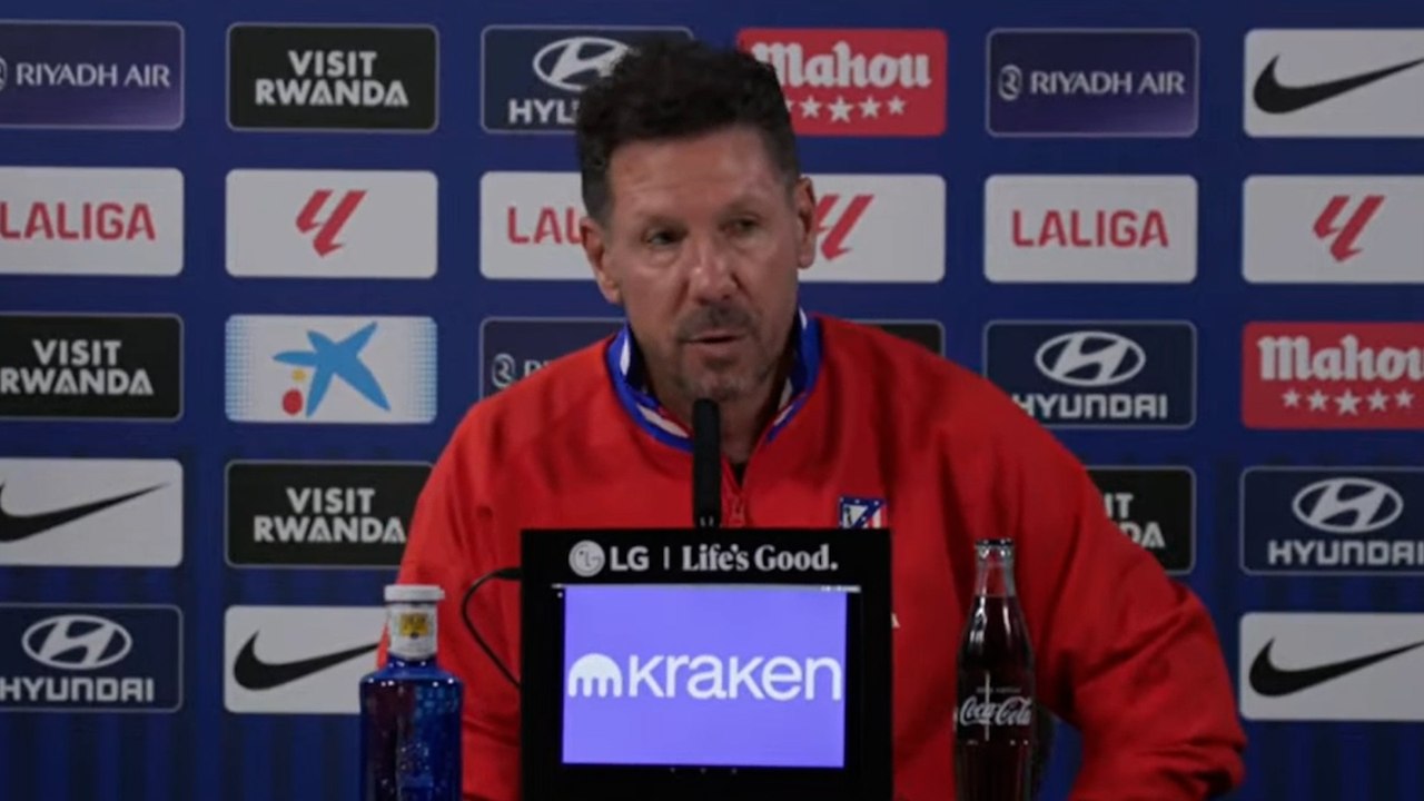 Simeone: "Amo lo que hago"