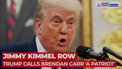 Jimmy Kimmel Row: Trump Defends Free Speech, Calls Brendan Carr 'a Patriot'