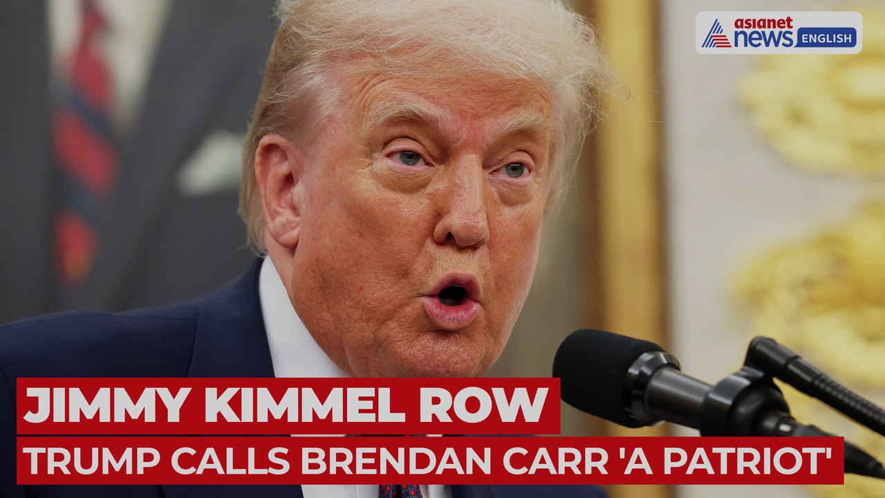 Jimmy Kimmel Row: Trump Defends Free Speech, Calls Brendan Carr 'a Patriot'
