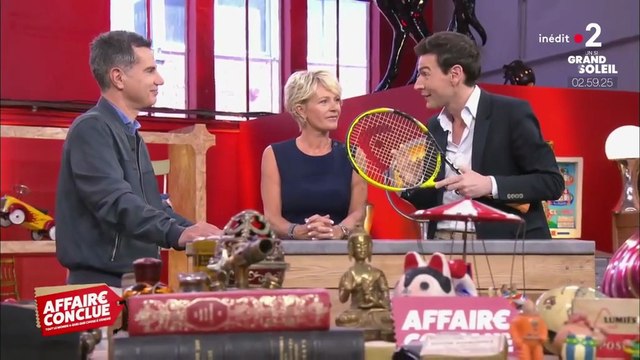 💖Affaire conclue, tout le monde a quelque chose à vendre💖💥Laurent Luyat vend une raquette dédicacée par Richard Gasquet💥ABONNES-TOI STP🙏💖 MERCI 🙏💖💥