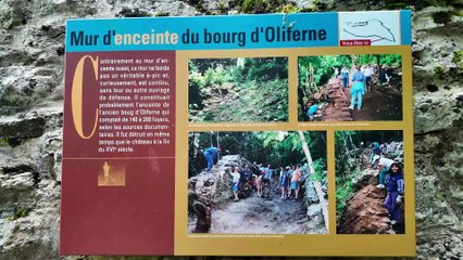 Rando #9 le pic d'oliferne par les crêtes et visite du Chateau